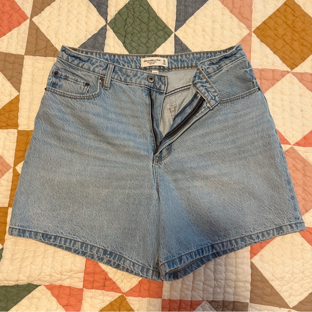 Abercrombie & Fitch The Loose Short High Rise Curve Love 31/12